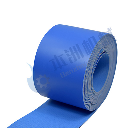 0.8PU蓝色耐油耐酸碱耐腐蚀食品级输送带